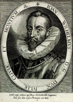 Portrait de Johann Wilhelm von Kleve (1562 - 1609)