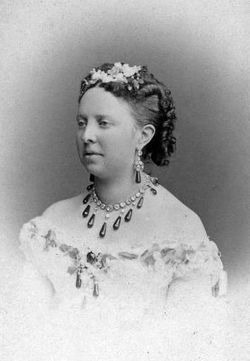 Portrait de Alexandra von Oldenburg (1838 - 1900)