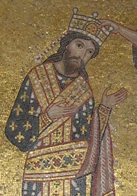 Portrait de Roger II de Sicile (1095 - 1154)