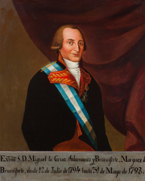Portrait de Miguel de la Grúa Talamanca (ca 1755 - 1812)