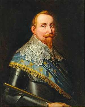 Portrait de Gustav II Adolf de Suède (1594 - 1632)