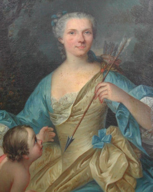 Portrait de Angélique Renaud d'Avène des Méloizes (1722 - 1792)