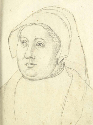 Portrait de Louise de Douvrain ( - 1566)
