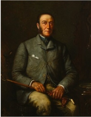 Portrait de Squire James (1828 - 1900)