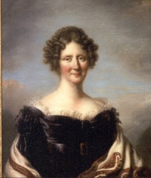 Portrait de Marie Adélaïde de Diesbach de Belleroche (1777 - 1828)