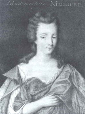 Portrait de Mademoiselle Molière (1643 - 1700)