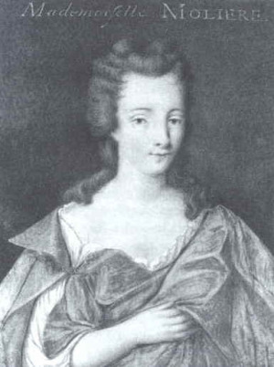 Portrait of Mademoiselle Molière (1643 - 1700)