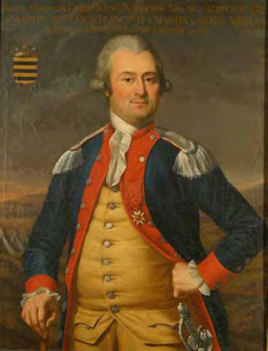 Portrait de François de Corbel Corbeau de Vaulserre (1736 - 1785)