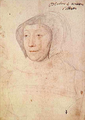 Portrait de Françoise d'Alençon (1490 - 1550)