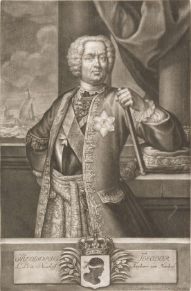 Portrait de Théodore de Neuhoff (1694 - 1756)