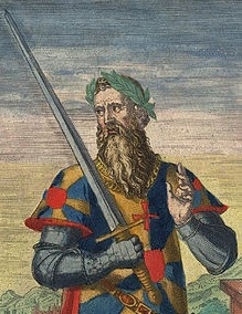 Portrait de Baudouin IV de Flandre (980 - 1035)