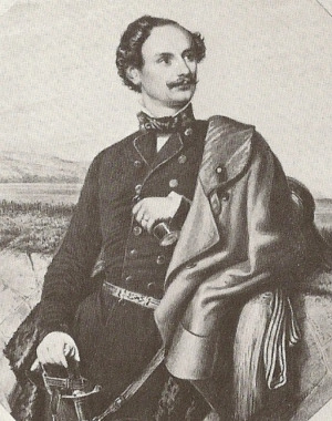 Portrait de Rudolf Albrecht von Muralt (1823 - 1897)
