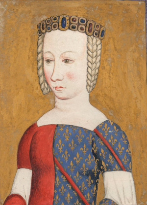 Portrait de Marguerite de Bourbon