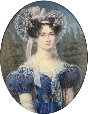 Portrait of Françoise Cornélie de Courcy (1787 - 1864)