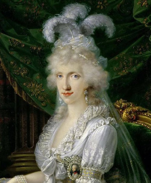 Portrait de Luisa di Borbone delle Due Sicilie (1773 - 1802)