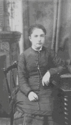 Portrait de Lina du Tertre (1864 - 1895)