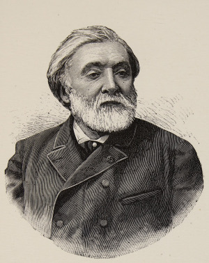 Portrait de Henri de Bornier de Ribalte (1825 - 1901)