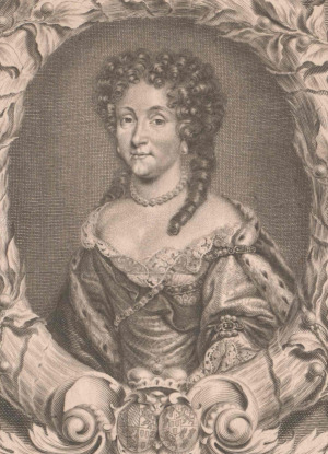 Portrait de Agathe von Rappoltstein (1648 - 1683)