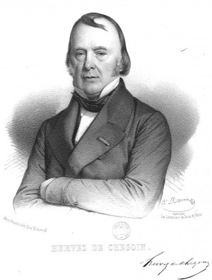 Portrait de Hervez de Chégoin (1790 - 1877)