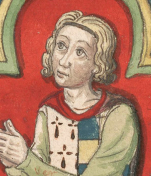 Portrait de Pierre Mauclerc (1187 - 1250)