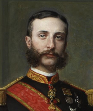 Portrait de Alphonse XII d'Espagne (1857 - 1885)