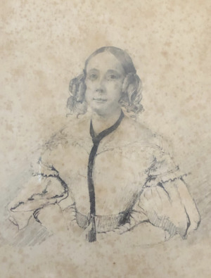 Portrait de Sophie de Lamartine (1802 - 1863)