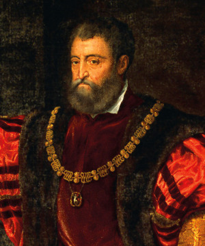 Portrait de Alfonso I d'Este (1476 - 1534)