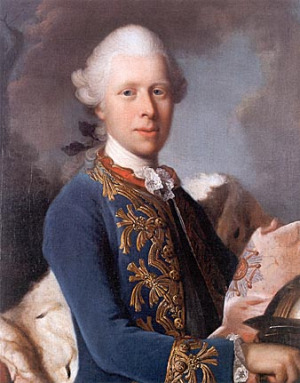Portrait de Ernst II von Sachsen-Gotha (1745 - 1804)
