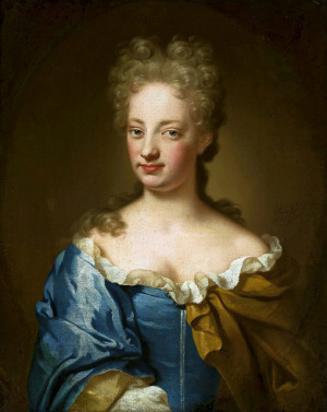 Portrait de Hedwig von Pfalz-Neuburg (1673 - 1722)