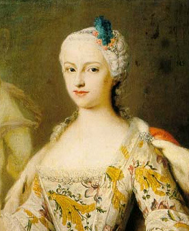 Portrait de Antonietta de Borbón (1729 - 1785)