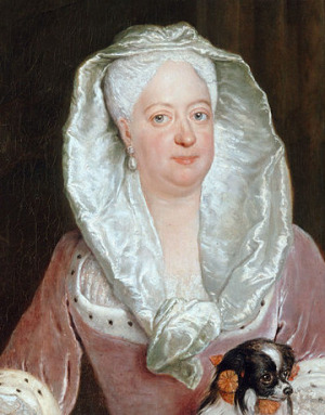 Portrait de Sophia Dorothea von Hannover (1687 - 1757)