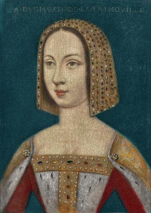 Portrait de Gabrielle de Bourbon-Montpensier (1444 - 1516)