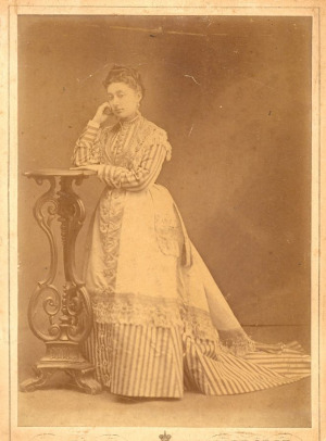 Portrait de Salomé Dadiani (1848 - 1913)