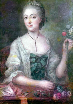 Portrait de Anne-Françoise Suremain de Flammerans (1748 - 1773)