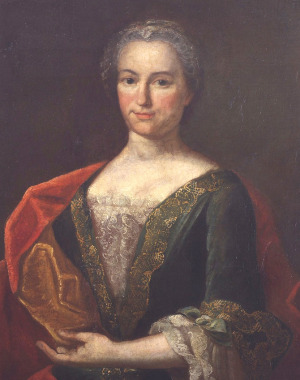 Portrait de Philippine Henriette zu Hohenlohe-Langenburg (1679 - 1751)