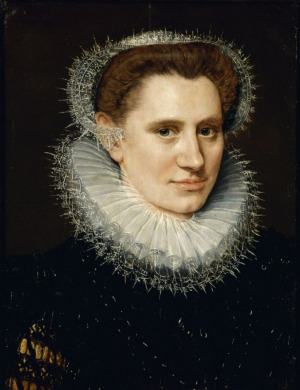 Portrait de Christina von Dietz (1571 - 1638)