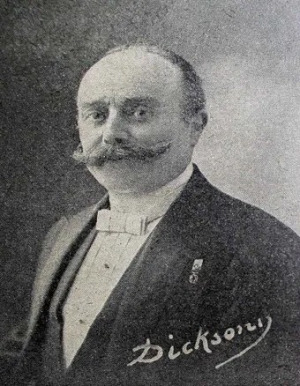 Portrait de Professeur Dicksonn (1857 - 1939)