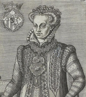 Portrait de Anna von Sachsen (1544 - 1577)