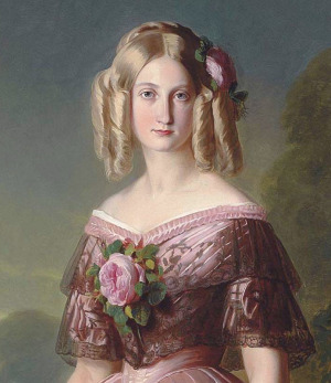 Portrait de Maria Carolina di Borbone delle Due Sicilie (1822 - 1869)