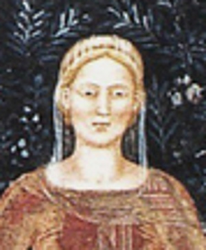Portrait de Regina Beatrice della Scala (1335 - 1384)