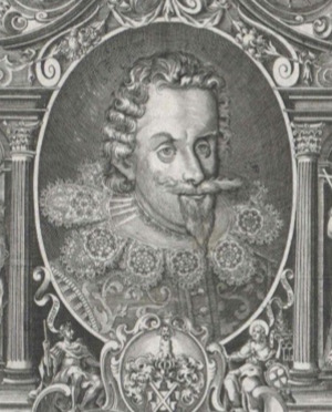 Portrait de Johann Albrecht zu Oettingen-Spielberg (1591 - 1632)