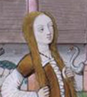 Portrait de Louise de Laval (1441 - 1480)