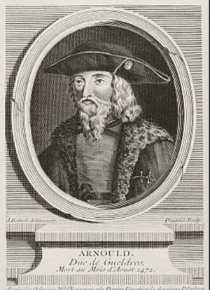 Portrait de Arnold van Egmond (ca 1410 - 1473)