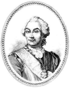 Portrait de Fredrik Axel von Fersen (1719 - 1794)