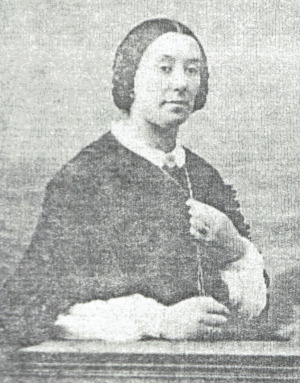 Portrait de Amélie Thiollière (1838 - 1919)