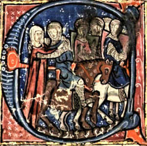 Portrait de Bienheureuse Ide de Boulogne (1040 - 1113)