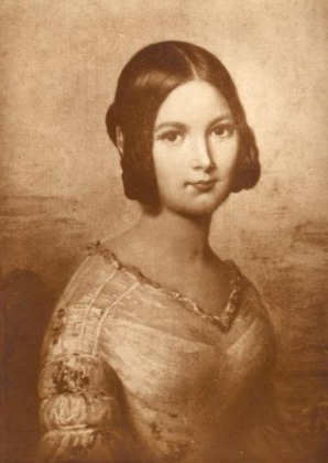 Portrait of Célestine Dreux (1823 - 1855)