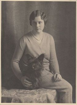 Portrait de Marie Alexandra von Baden (1902 - 1944)