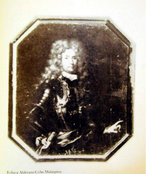 Portrait de Alderano Cybo Malaspina (1690 - 1731)