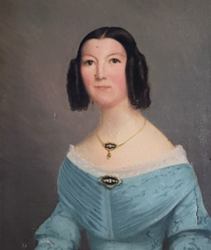 Portrait de Isabelle Gilbert de Vautibault (1819 - 1909)